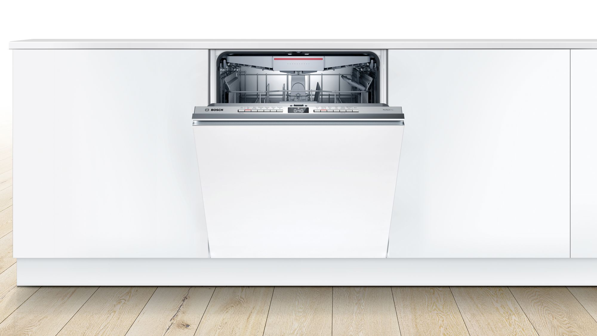 Bosch dishwasher best sale with timelight